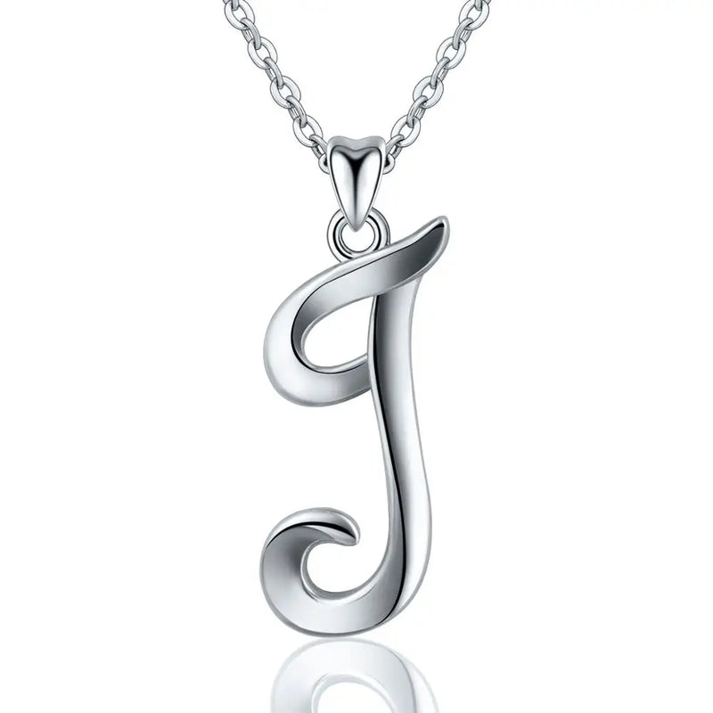 Buchstaben Anhänger J | 925 Sterling Silber | Eudora