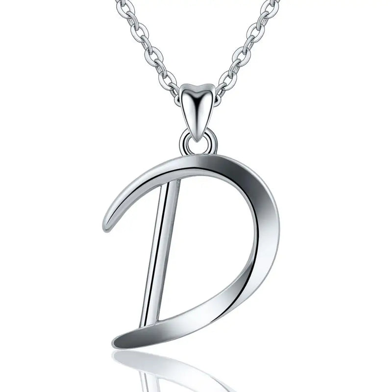 Buchstaben Anhänger D | 925 Sterling Silber | Eudora