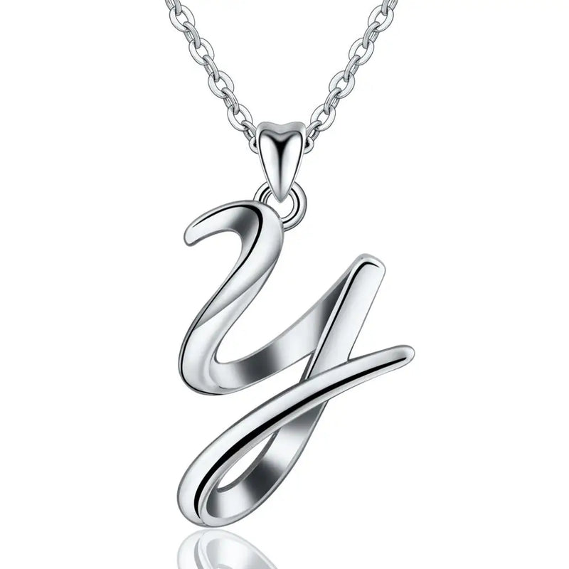 Buchstaben Anhänger Y | 925 Sterling Silber | Eudora