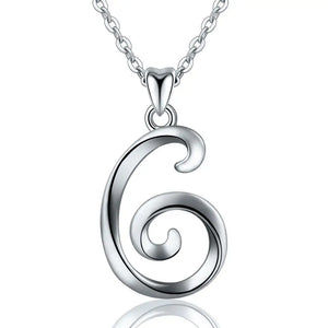Letter Pendant G | 925 Sterling Silver | Eudora
