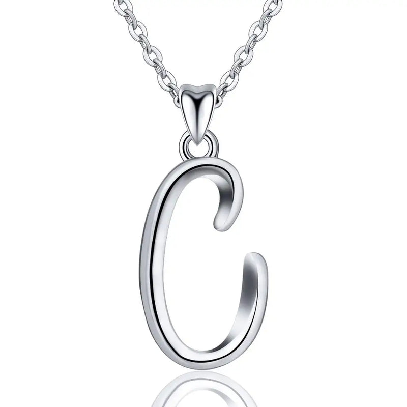 Buchstaben Anhänger C | 925 Sterling Silber | Eudora