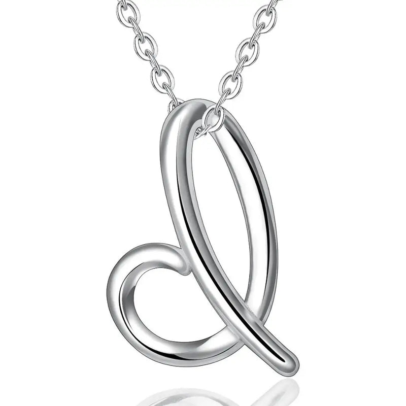 Buchstaben Anhänger I | 925 Sterling Silber | Eudora