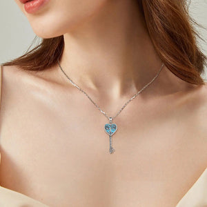 Lebensbaum Anhänger – 925 Sterling Silber mit Türkis