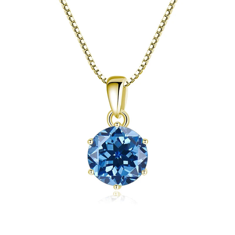 Moissanit Anhänger 1 CT | 925 Sterling Silber | D VVS1