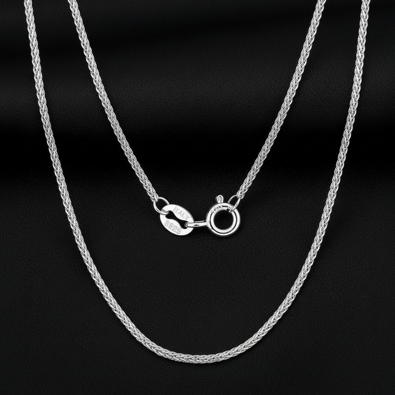 925 Sterling Silber Chopin Chain Halskette