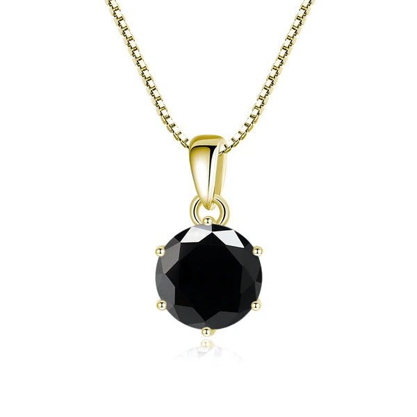 Moissanit Anhänger 1 CT | 925 Sterling Silber | D VVS1