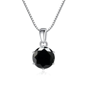 Moissanite Pendant 1 CT | 925 Sterling Silver | D VVS1