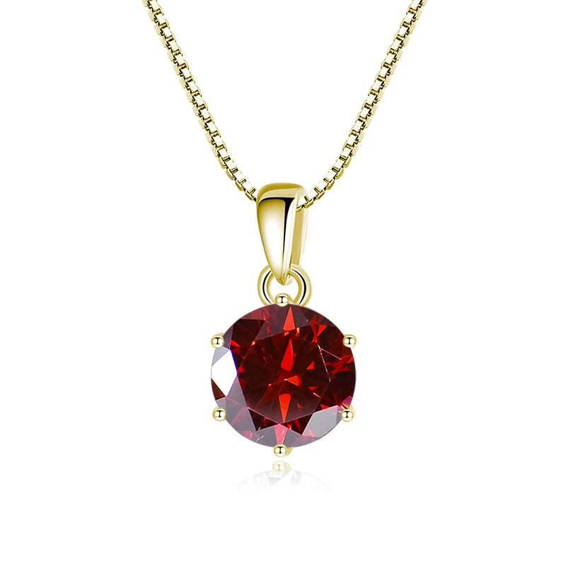 Moissanit Anhänger 1 CT | 925 Sterling Silber | D VVS1