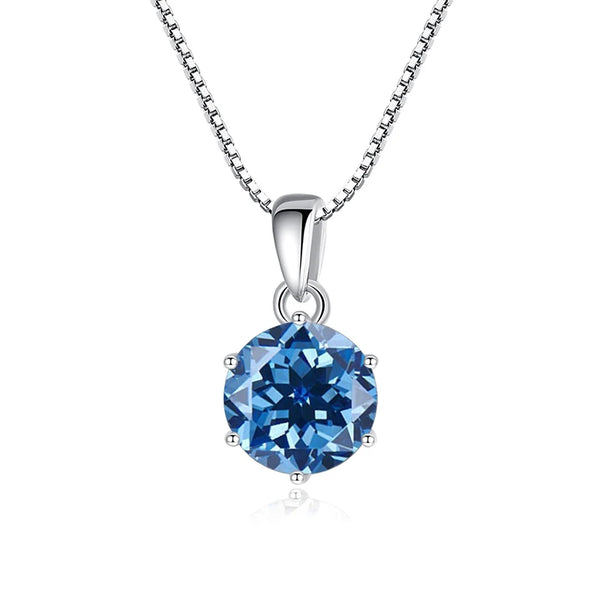 Moissanit Anhänger 1 CT | 925 Sterling Silber | D VVS1