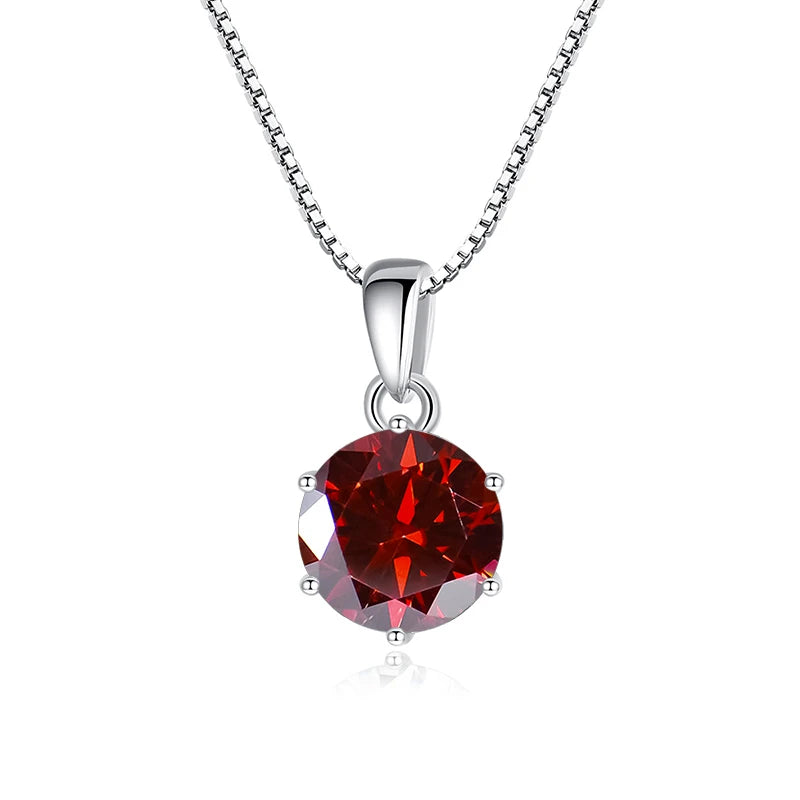 Moissanit Anhänger 1 CT | 925 Sterling Silber | D VVS1
